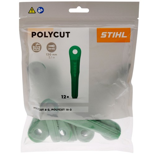 12x stihl kunststoffmesser - stihl,