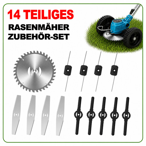 14x kunststoff metall messer - 14x,