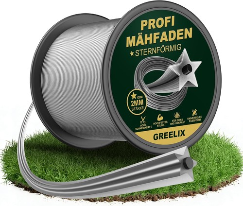 Trimmerfaden 2mm 120m - trimmerfaden,