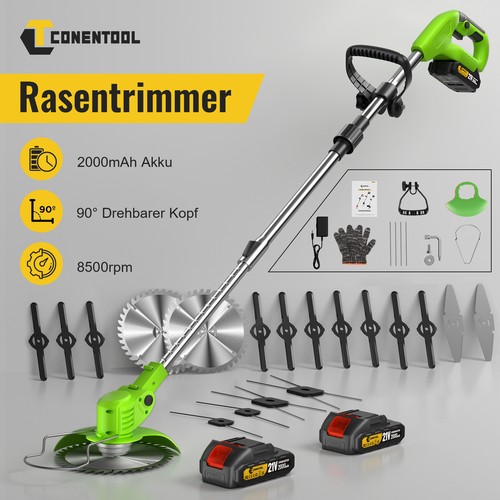 Akku rasentrimmer mit - akku,